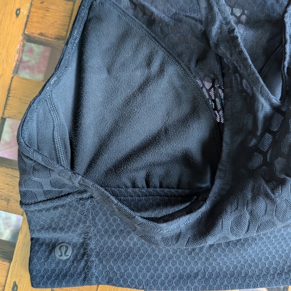 Lululemon Lab Long Line High Neck Mesh Bra - Picture 5 of 6